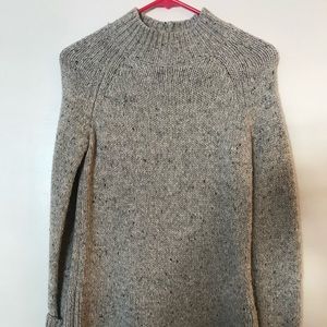 High neck sweater